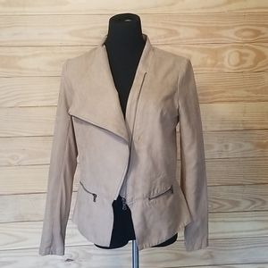 DKNY Jeans Faux Suade Jacket